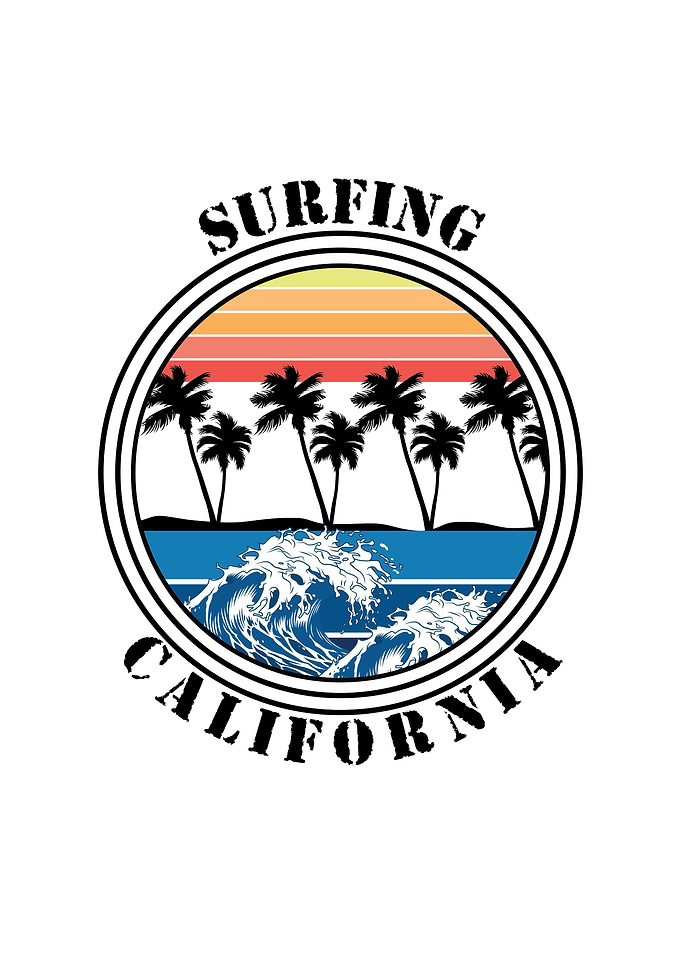 Surfing California Fun