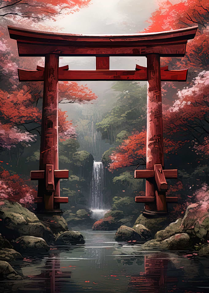 anime japanese gate