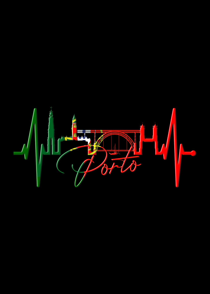 Porto Skyline Heartbeat
