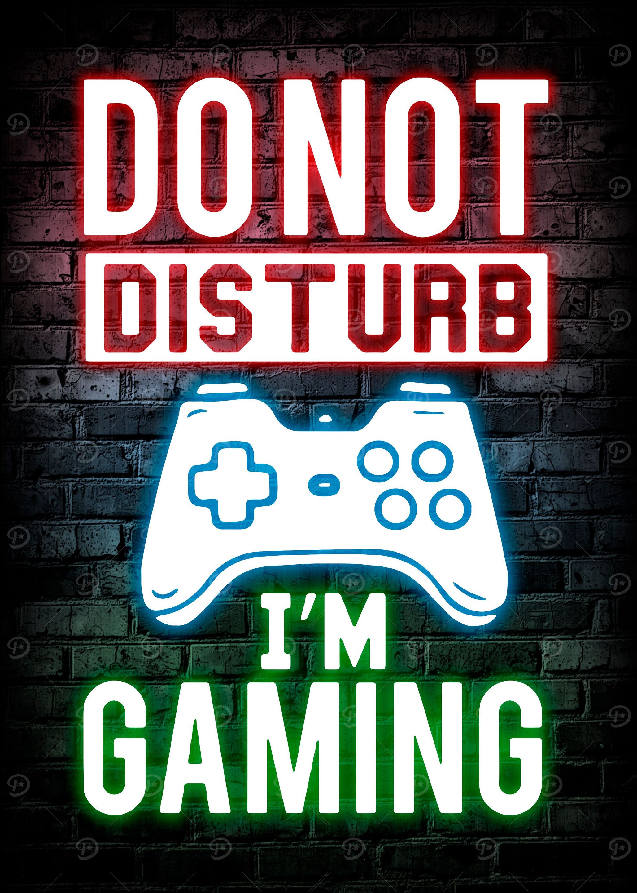 Do Not Disturb I Am Gaming