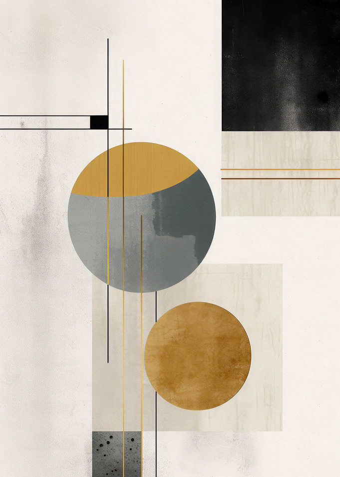 Bauhaus Gold Decor