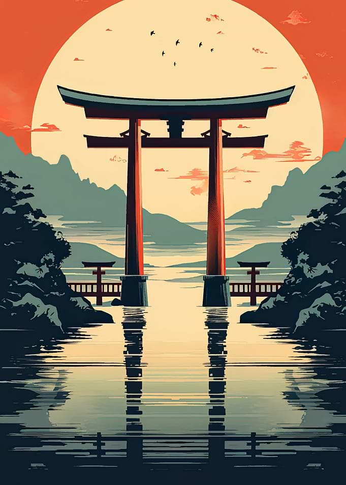 anime japanese gate