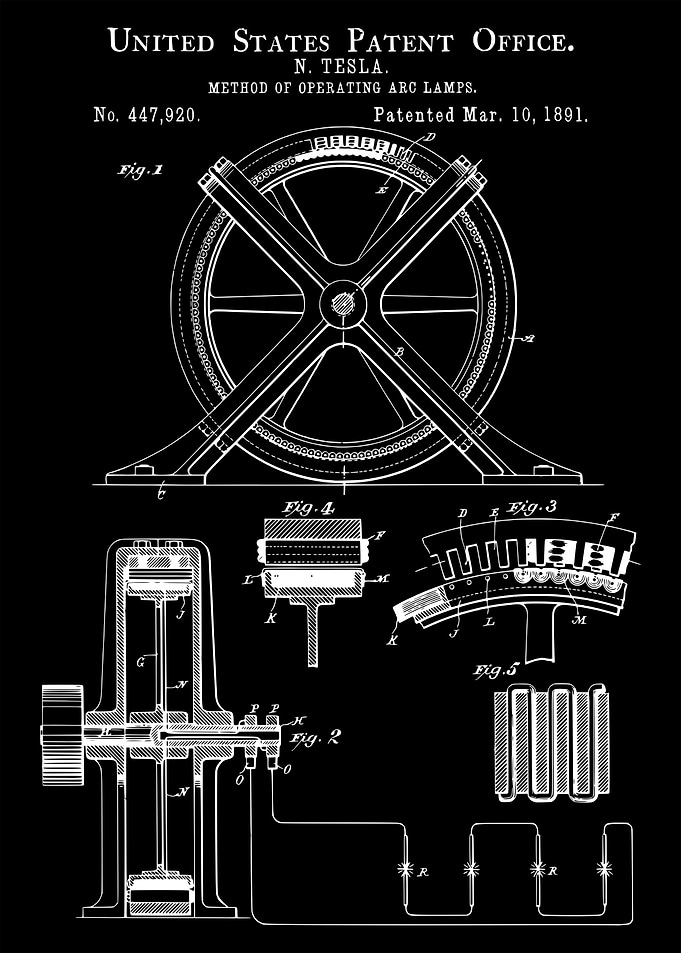 NIKOLA TESLA US PATENT