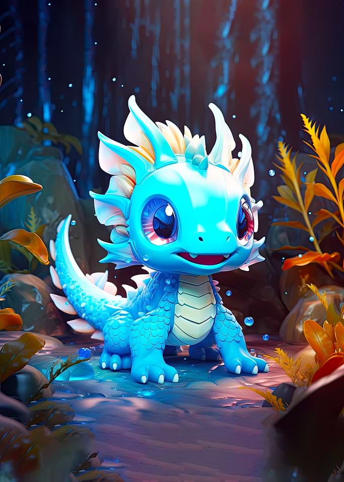 Cute Baby Dragon