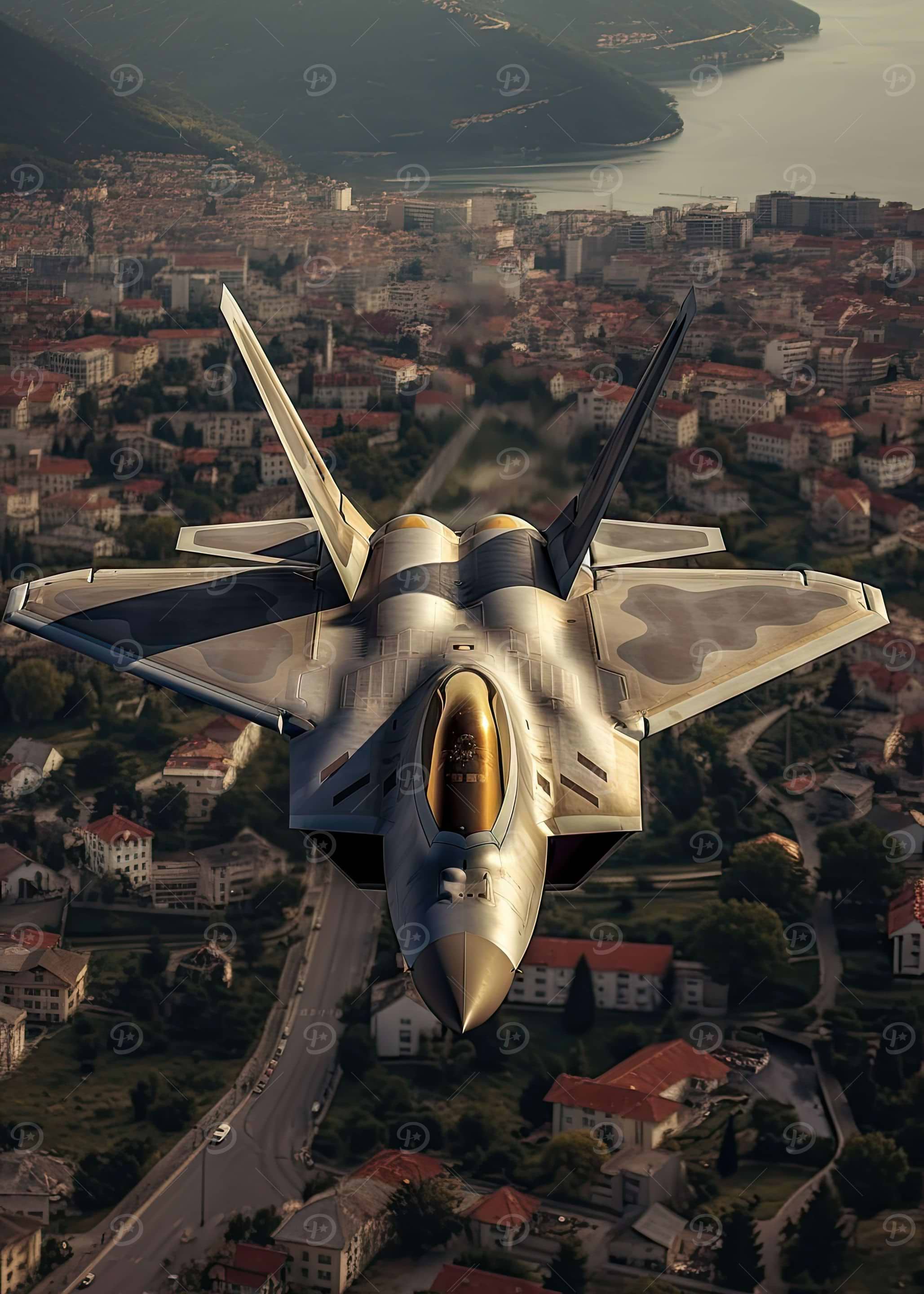 F22 Raptor Jet City