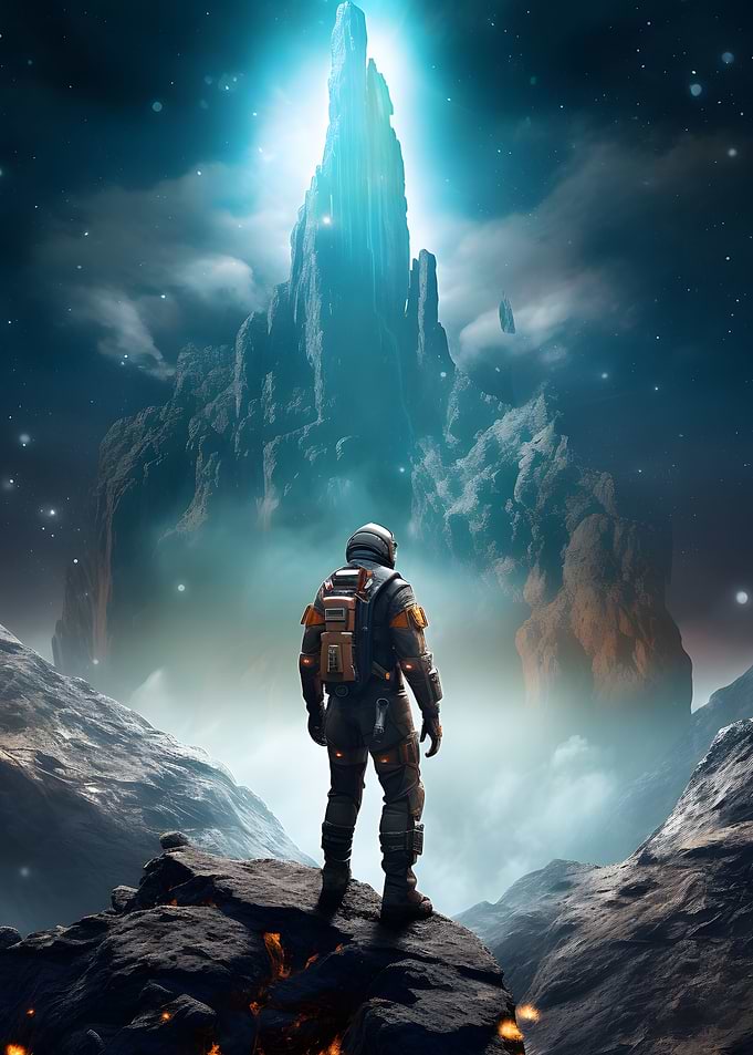 Fantasy Space Galaxy