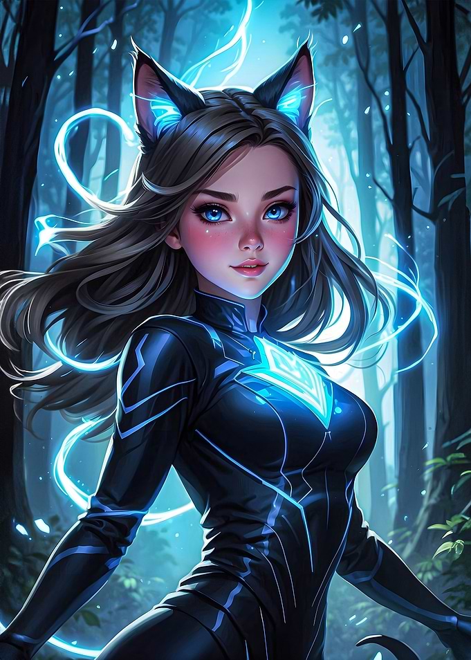 Catgirl Anime Girl