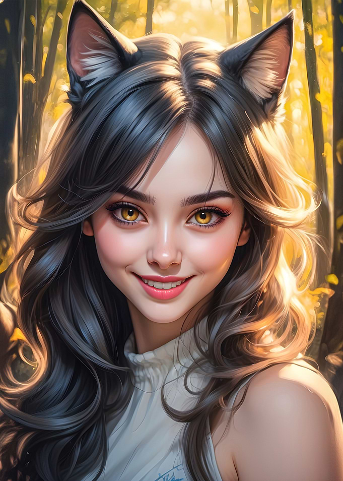 Catgirl Anime Girl
