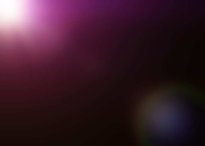Lens flare pink sunstroke