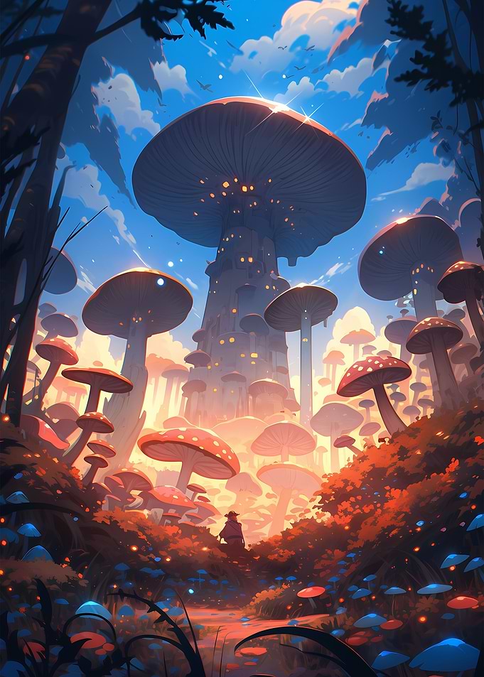 Fantasy Mushroom