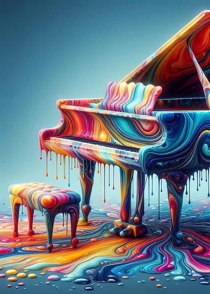 Colorful Piano