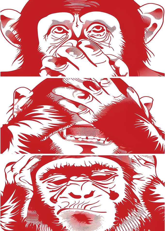 Three Wise Monkeys