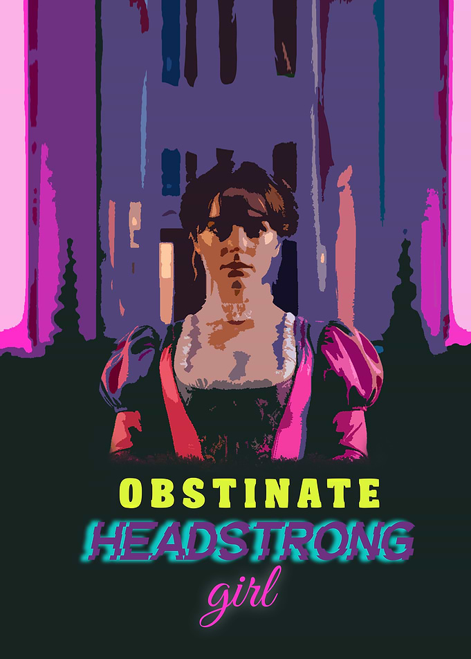 Cyberpunk Obstinate Girl
