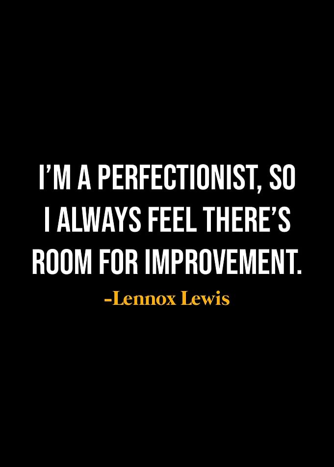 Lennox Lewis Quotes