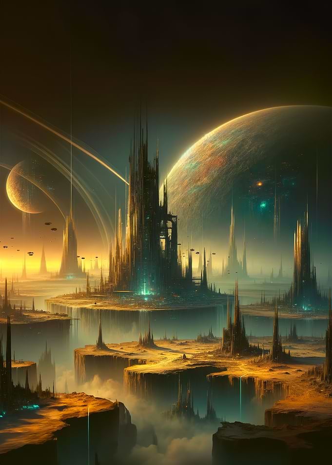 Interstellar Cityscape
