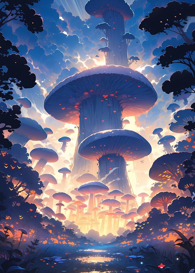 Fantasy Mushroom