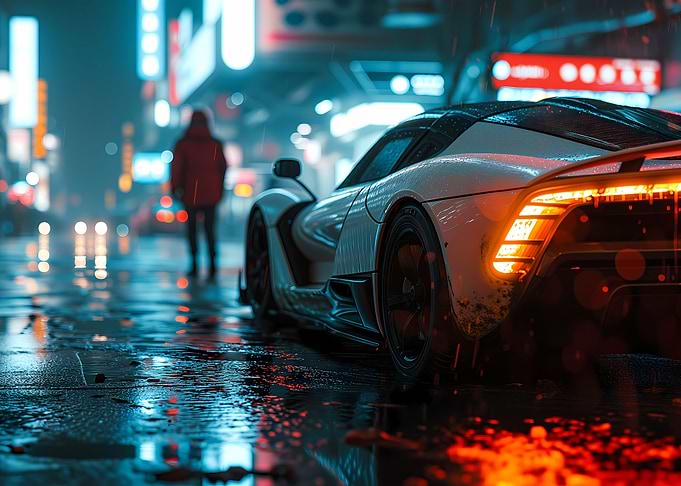 Cyberpunk Car
