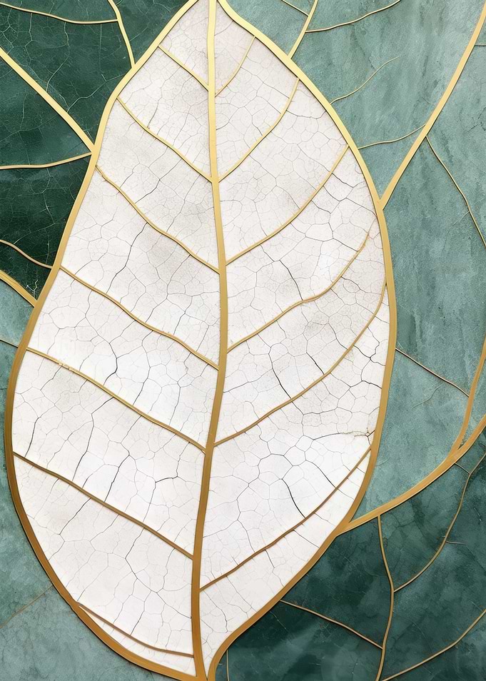 Abstract Gold Decor