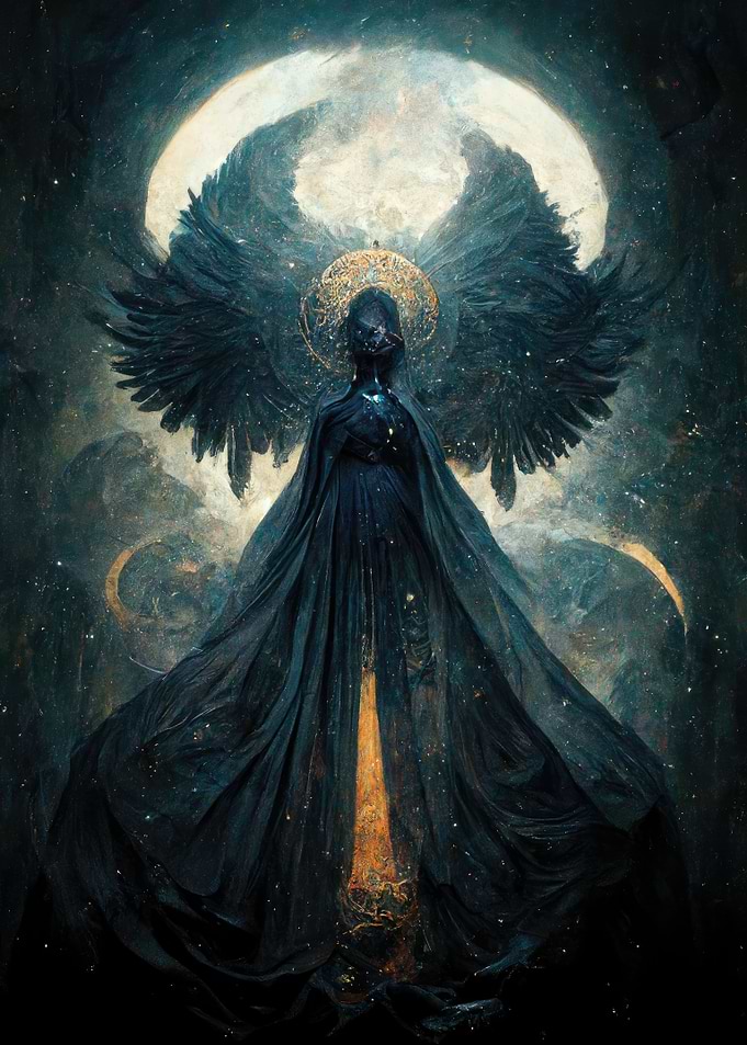 Fallen corrupted angel