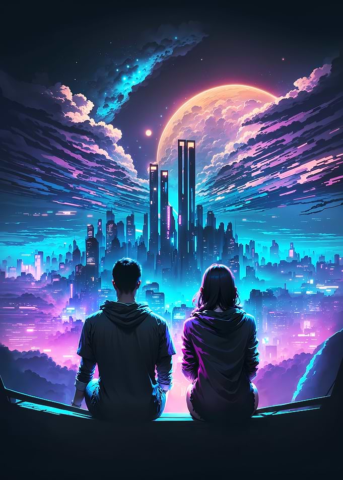 Futuristic Love City