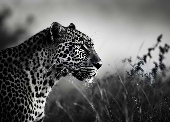 Leopard in nature