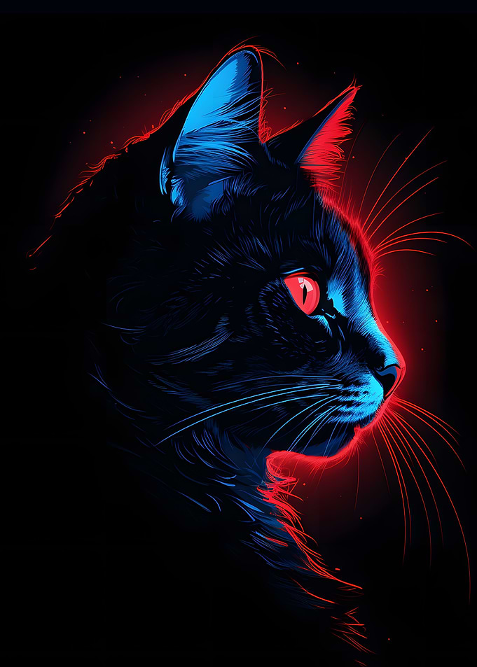 Evening Cat