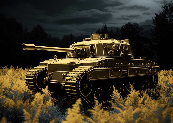 World War Battle Tank