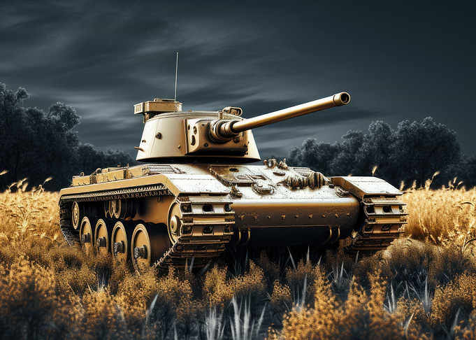 World War Battle Tank