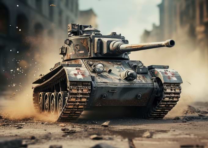 World War Battle Tank