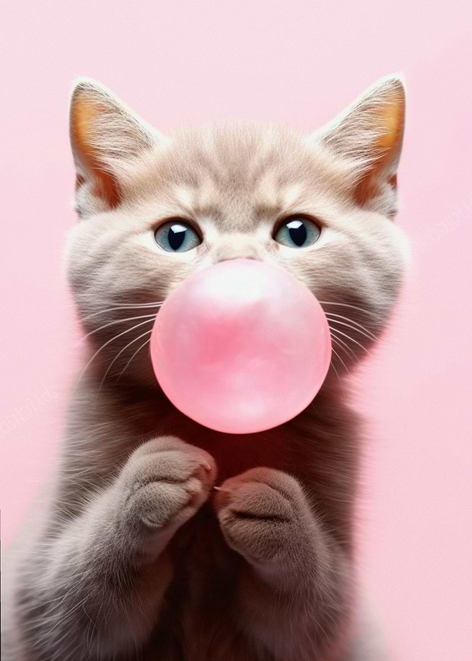 Bubble Cat