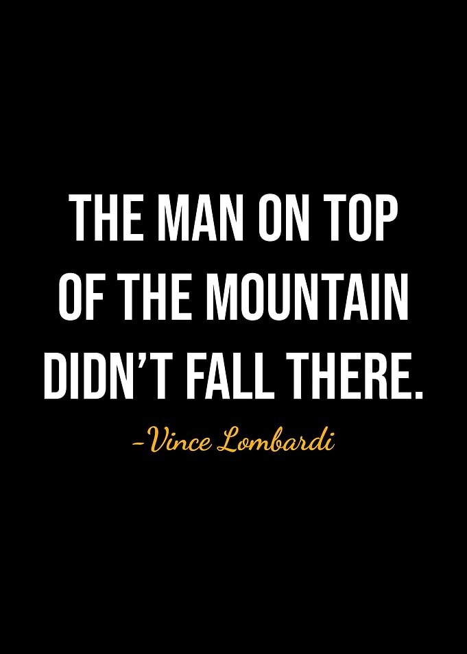 Vince Lombardi Quotes