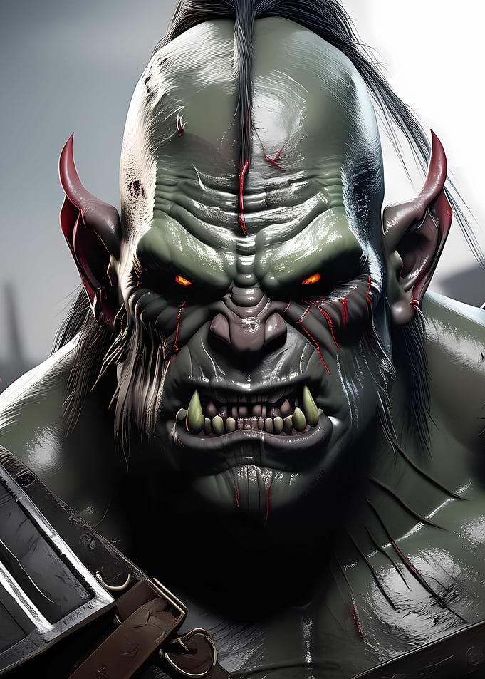Evil orc