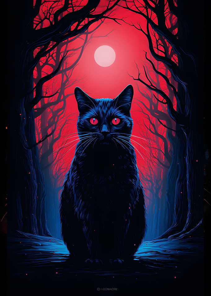 cat in Bloodmoon