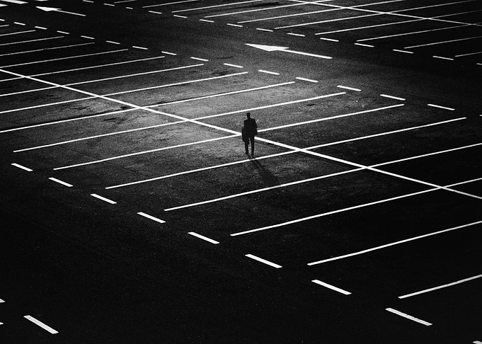 parking space black