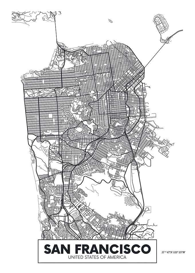 san francisco map