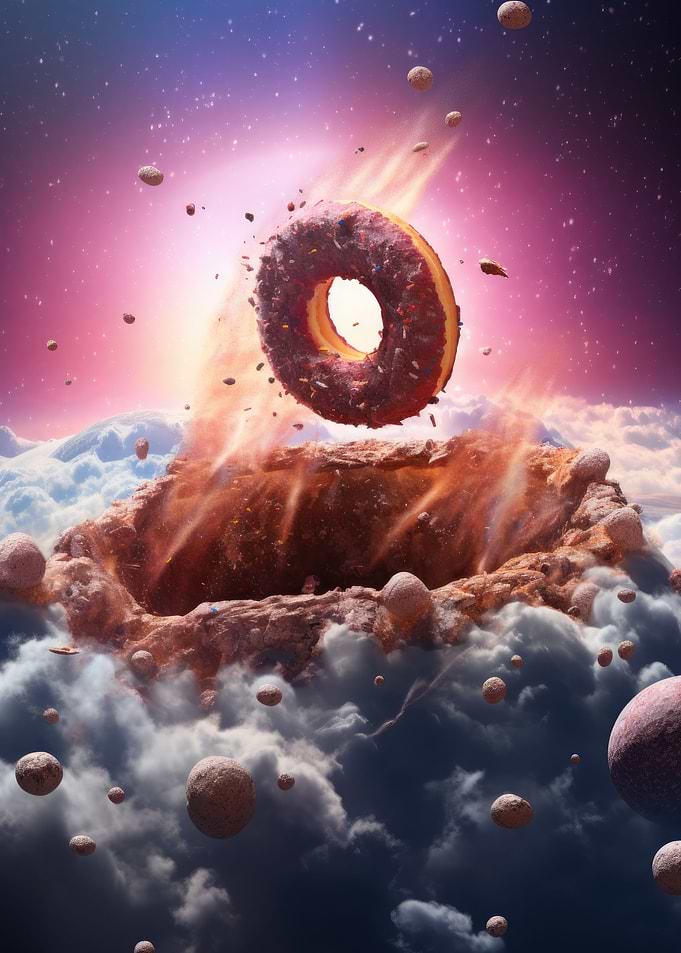 Donut asteroid
