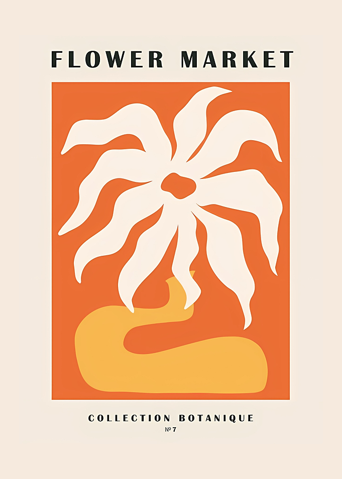 Flower market Orange