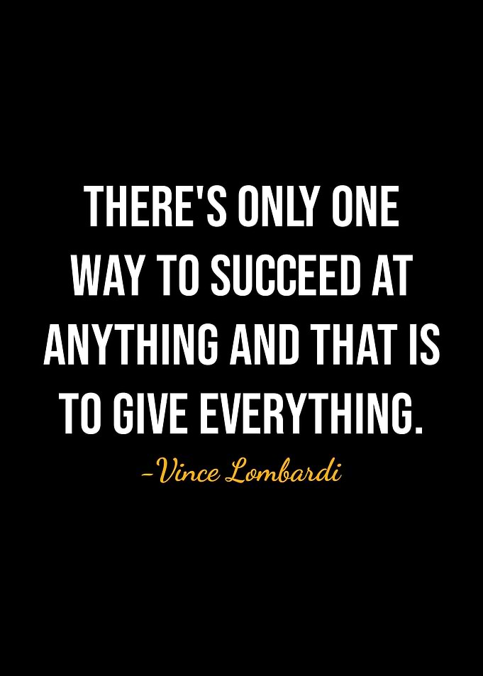Vince Lombardi Quotes