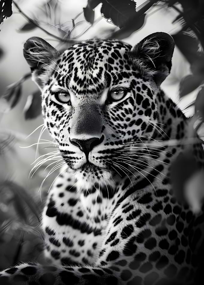 Leopard close up