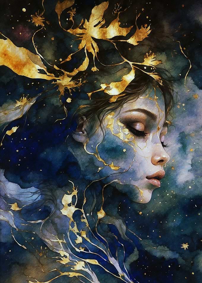 Golden Gilded Stars