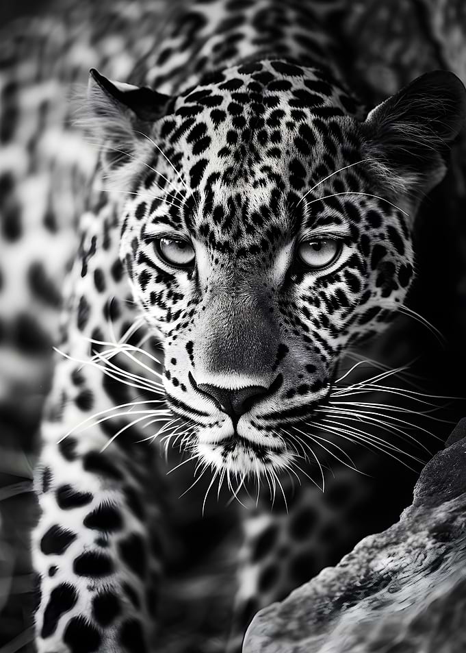 Leopard close up