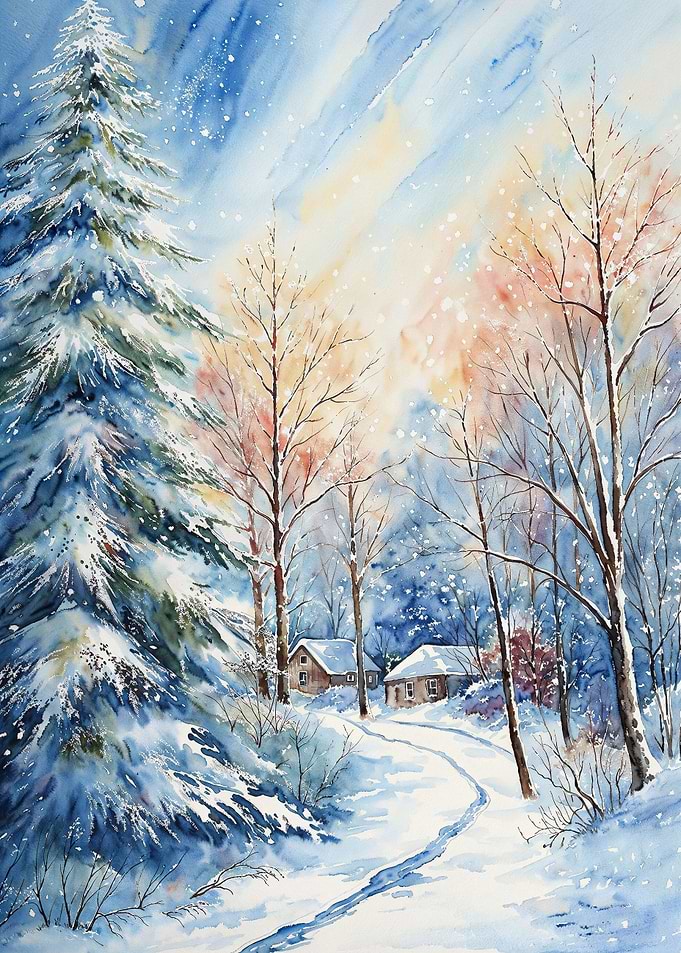 Snowy Hamlet