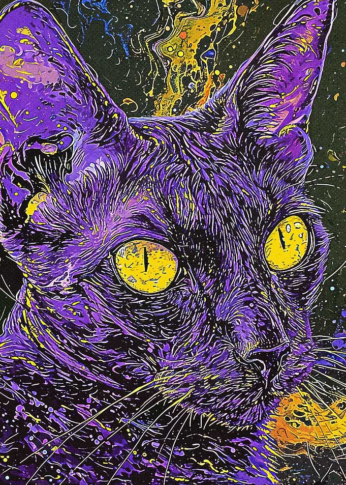 Purple Cat