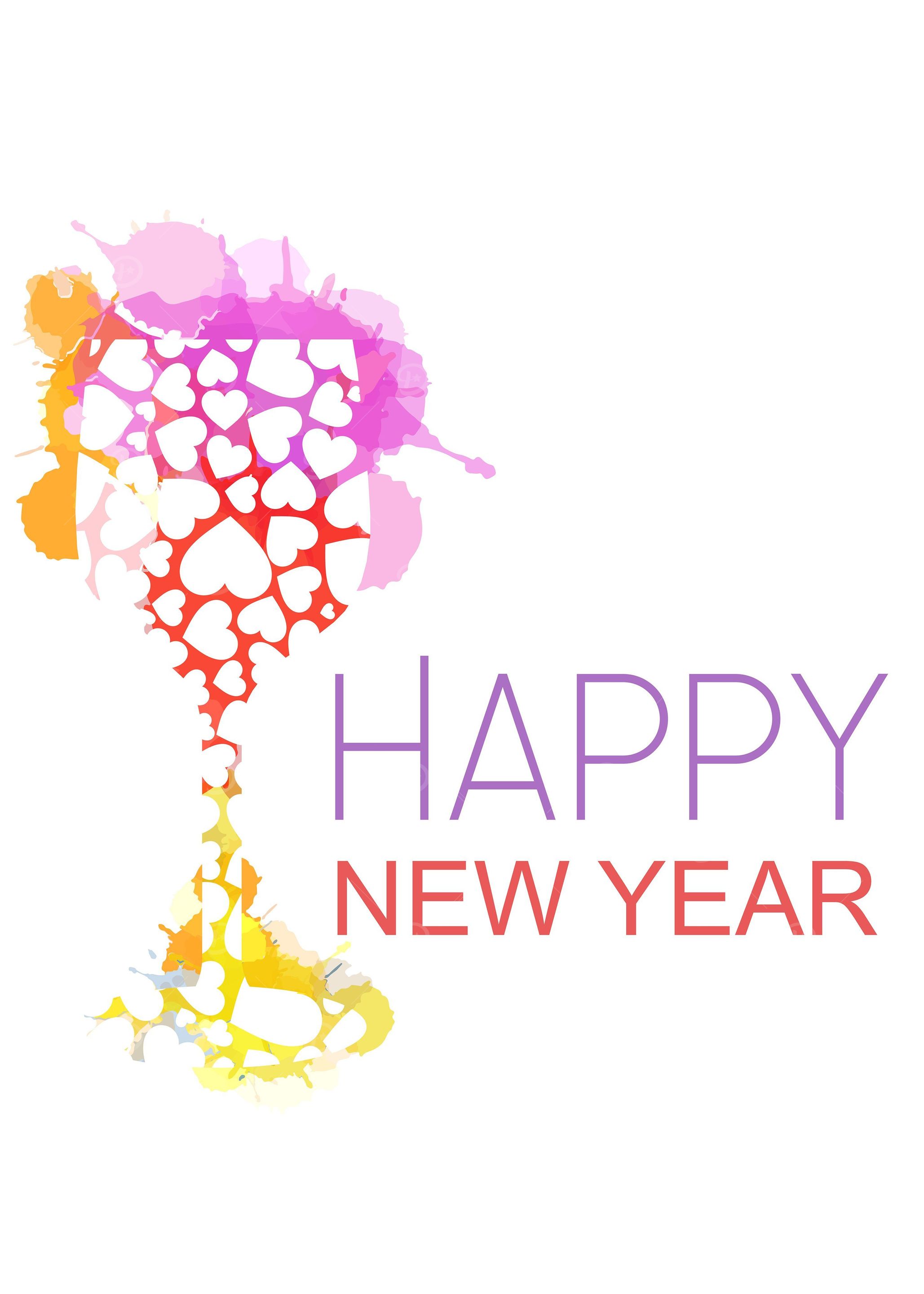 Happy New year celebration