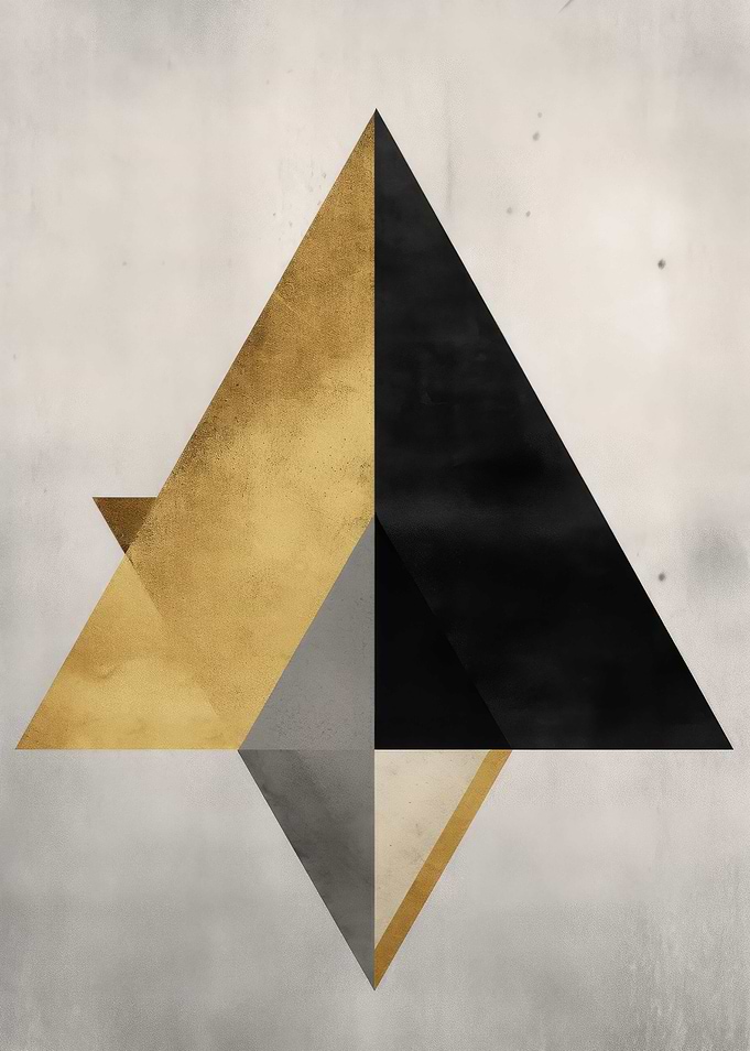 Bauhaus Gold Decor