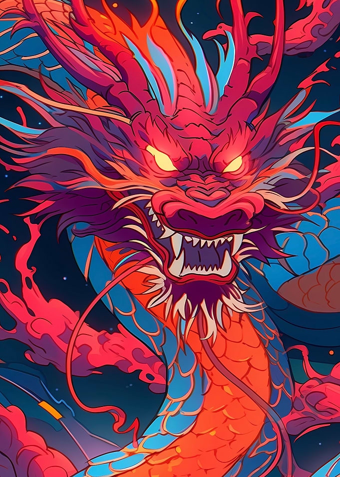 beautiful Chinese dragon