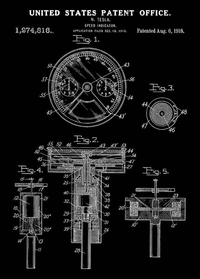 NIKOLA TESLA US PATENT
