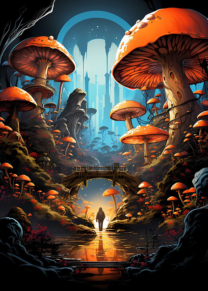 Magic Mushroom Forest