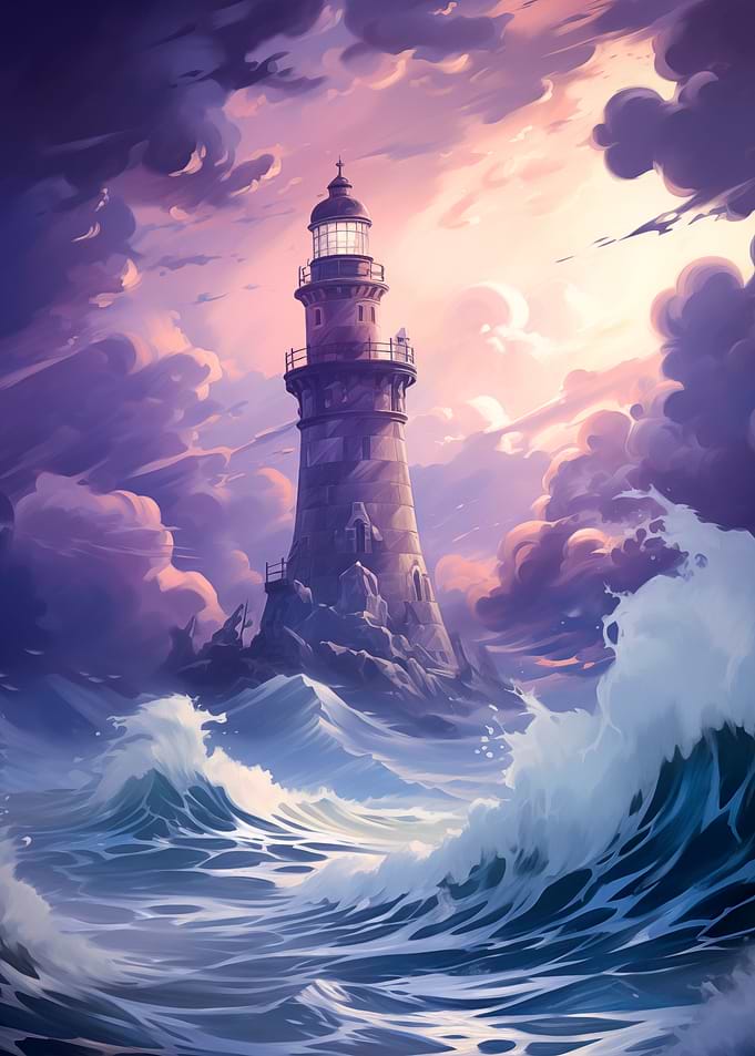 Pink Lighthouse