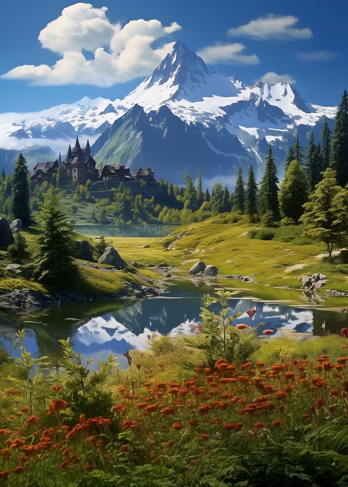 Hidden Scenic Fortress